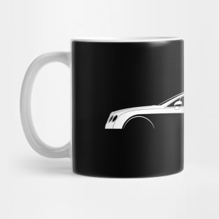 Bentley Continental GT (2003) Silhouette Mug